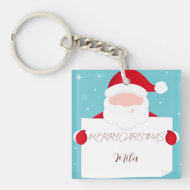 Söt God jul-nyckelkedja (Framsidan)