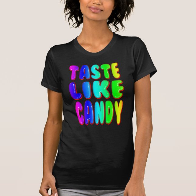 Söt godis tee shirt (Framsida)