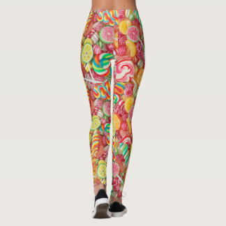 Söt godisstrumpbyxor leggings