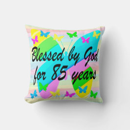 SÖT GOD'S BLESSINGS 85 BIRTHDAY PILLOW KUDDE