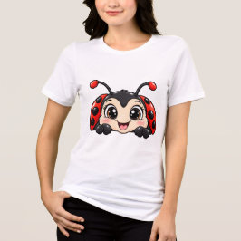 Söt gömmer-sig-nyckelpiga t shirt