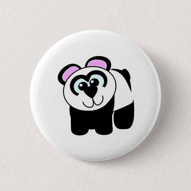 Söt Goofkins panda Knapp (Framsida)
