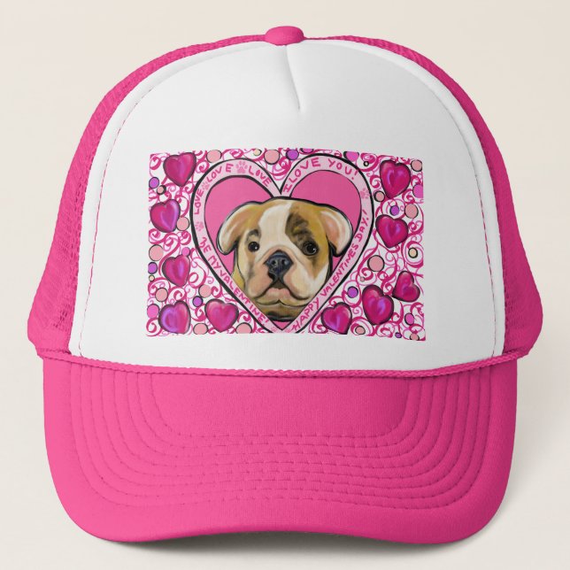 Söt & gosig Bulldog Keps (Framsida)