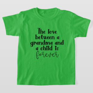 söt Grandma kärlek ord art unisex T Shirt
