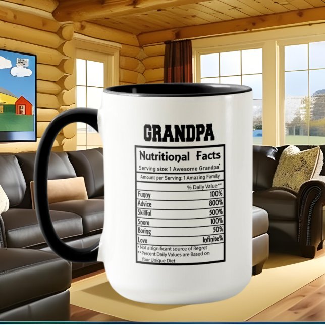 Söt Grandpa ord art Mugg (Skapare uppladdad)