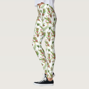 Söt Gräs Cones and Cuttings Botanical Leggings