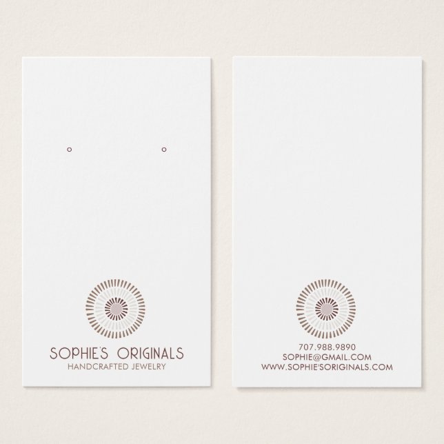 Söt Grått Lavender - färgad cirkelavläsning Visitkort (Framsida & baksida)