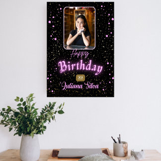 Söt grattis på födelsedagen inbjudningar