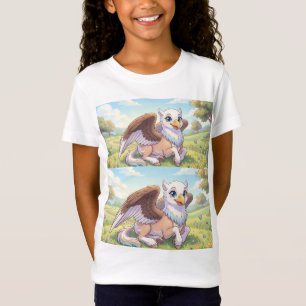 Söt Griffel Barn T-Shirt – Lille Ängavaktare