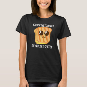 Söt Grillad Ost För Män Kvinnor Röst Bröd T Shirt