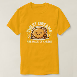 Söt Grillad Ostsmörgås Söta Drömmar Ost T Shirt