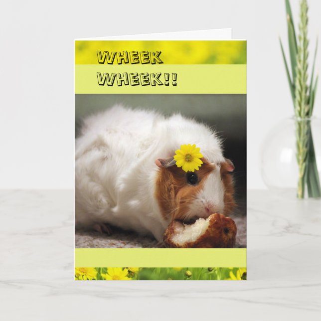 Söt Gris Mors dag-kort Kort (Framsida)