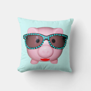 Söt Gris Pillow Kudde