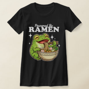 Söt Groda Äter Ramen – Ramen Var Glad Kawaii Shi T Shirt