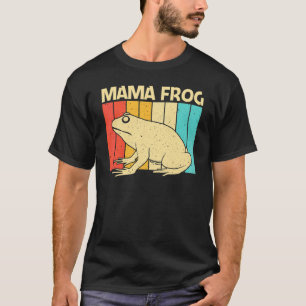 Söt Groda För Kvinnor Mamma Padda Fångare Husdjur T Shirt
