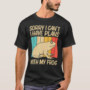 Söt Groda För Män Kvinnor Padda Fångare Husdjur Dj T Shirt