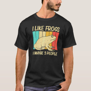 Söt Groda För Män Kvinnor Padda Fångare Husdjur Dj T Shirt