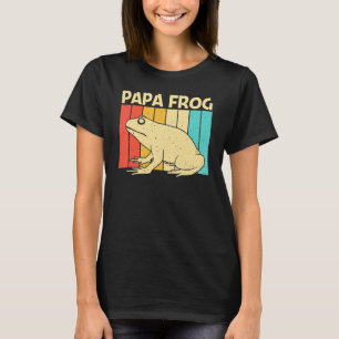 Söt groda för män pojkar paddor fångare sällskapsd t shirt