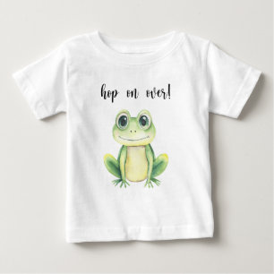 Söt Grodyngel Baby Shower T Shirt