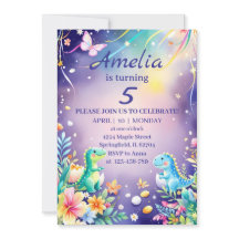 Söt grön baby-dinosaurie med blå tema