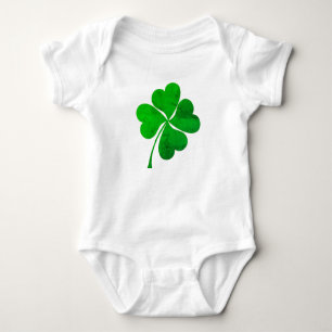 Söt grön lycklig 4 blad Klöver St. Patricks dag T Shirt