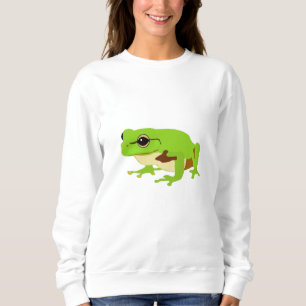 Söt Grön Trädgroda T Shirt