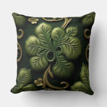 SÖT GRÖNT & GULD IRISH CELTIC KNOTS