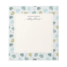 Söt Grönt Löv Mönster från skrivbordet