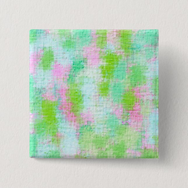 SÖT GRÖNT MODERN ABSTRAKT KNAPP (Framsida)