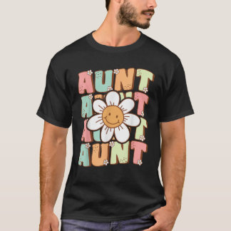 Söt Groovy Faster Matchande Familj Födelsedagsfest T Shirt