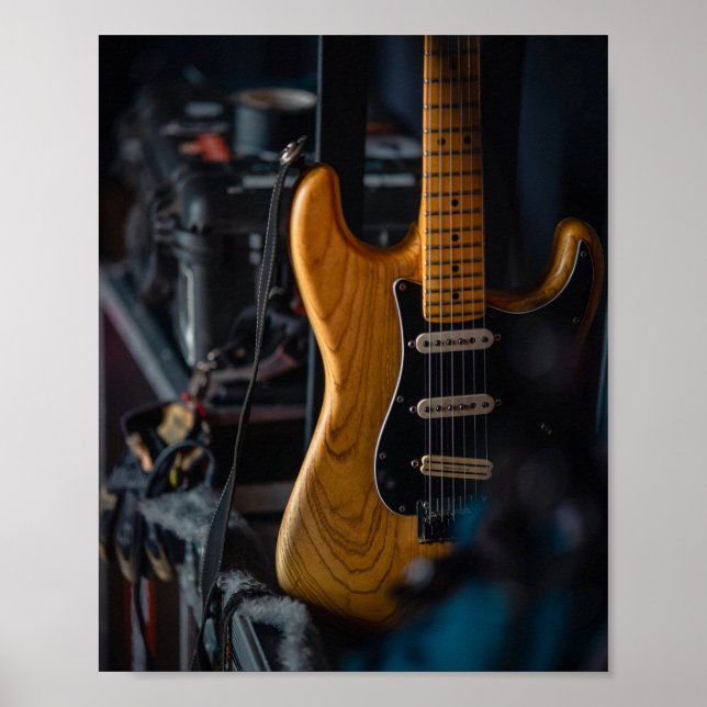 Söt Guitar Poster (Framsidan)