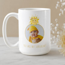 Söt gul du är min solsken baby foto