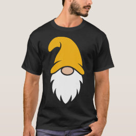 Söt gul hatt jul tomte t shirt