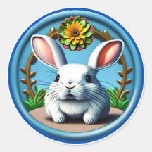 Söt gul påskblomma Glad söt kanin ansikte