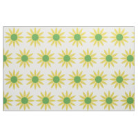 Söt Gula blommor Daisy Mönster
