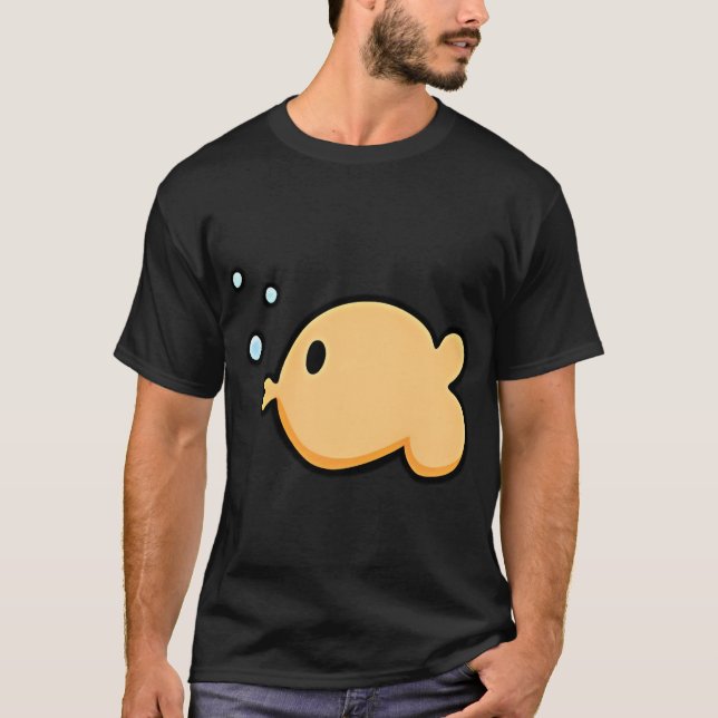 Söt guldfisk t shirt (Framsida)