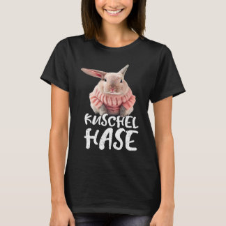 Söt gullig kanin kanin mamma skida kanin vinter ka t shirt