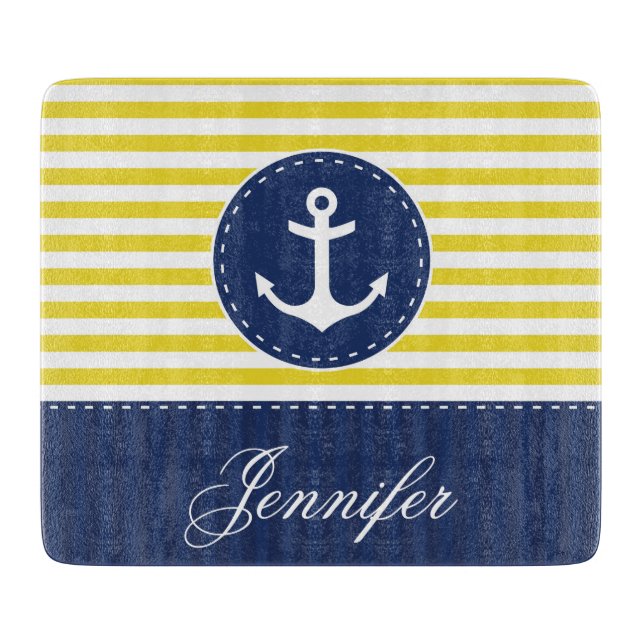 Söt Gult Anpassningsbar för blå ankarpunkt (Framsidan)