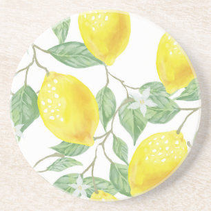 Söt Gult Lemons Underlägg