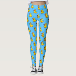 Söt gummiand leggings