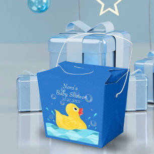 Söt gummianka Bubblor Baby Shower Presentaskar