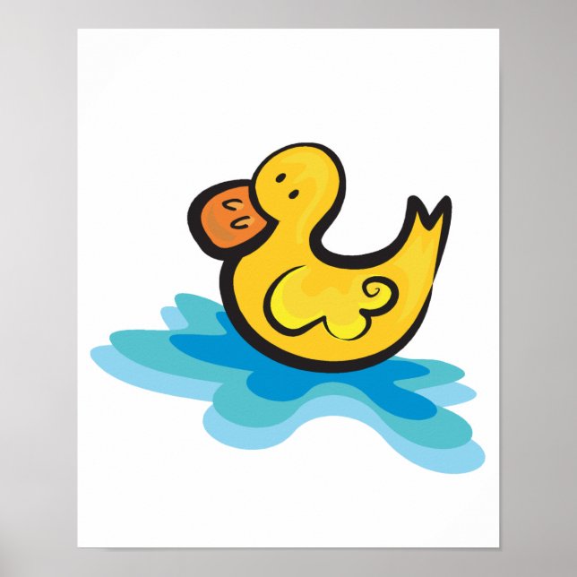 Söt gummidukar i tuben poster (Framsidan)