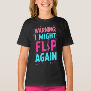 Söt gymnastikkonst för tjejer, barn, kvinnor Gym T Shirt