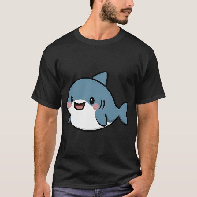 Söt haj t shirt (Framsida)