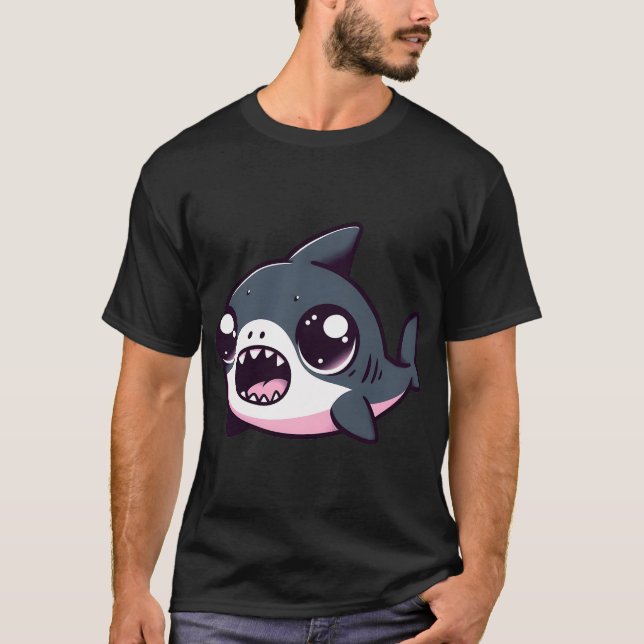 Söt haj t shirt (Framsida)