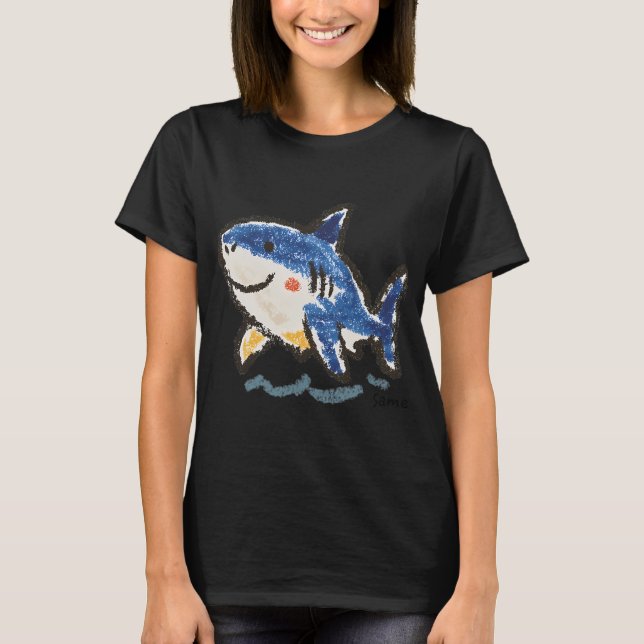 Söt haj t shirt (Framsida)