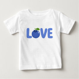 Söt hallon-LOVE barn t-shirt