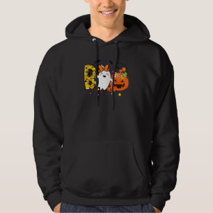 Söt Halloween Boo Spöke Skumma Vibrationer Hallowe Hoodie