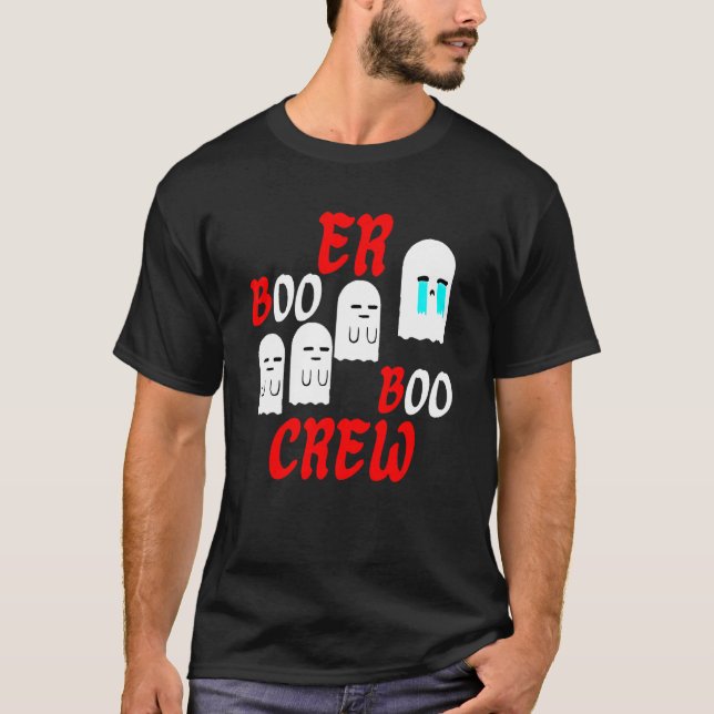 Söt Halloween-bula T Shirt (Framsida)