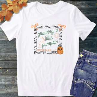 Söt Halloween-citat graviditetsannonsering T Shirt